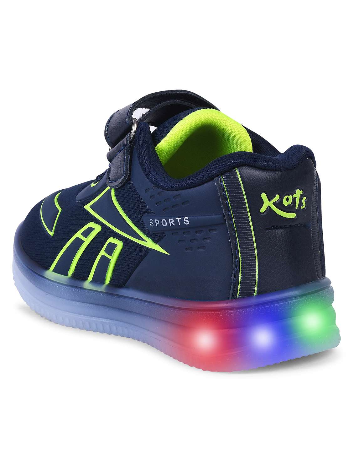 boys velcro led light-up sneaker - 21750913 - Standard Image - 3