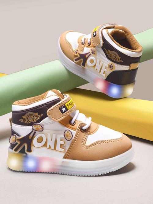 boys velcro led light-up sneaker - 21750918 -  Standard Image - 0