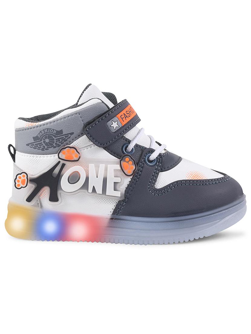 boys velcro led light-up sneaker - 21750919 - Standard Image - 3