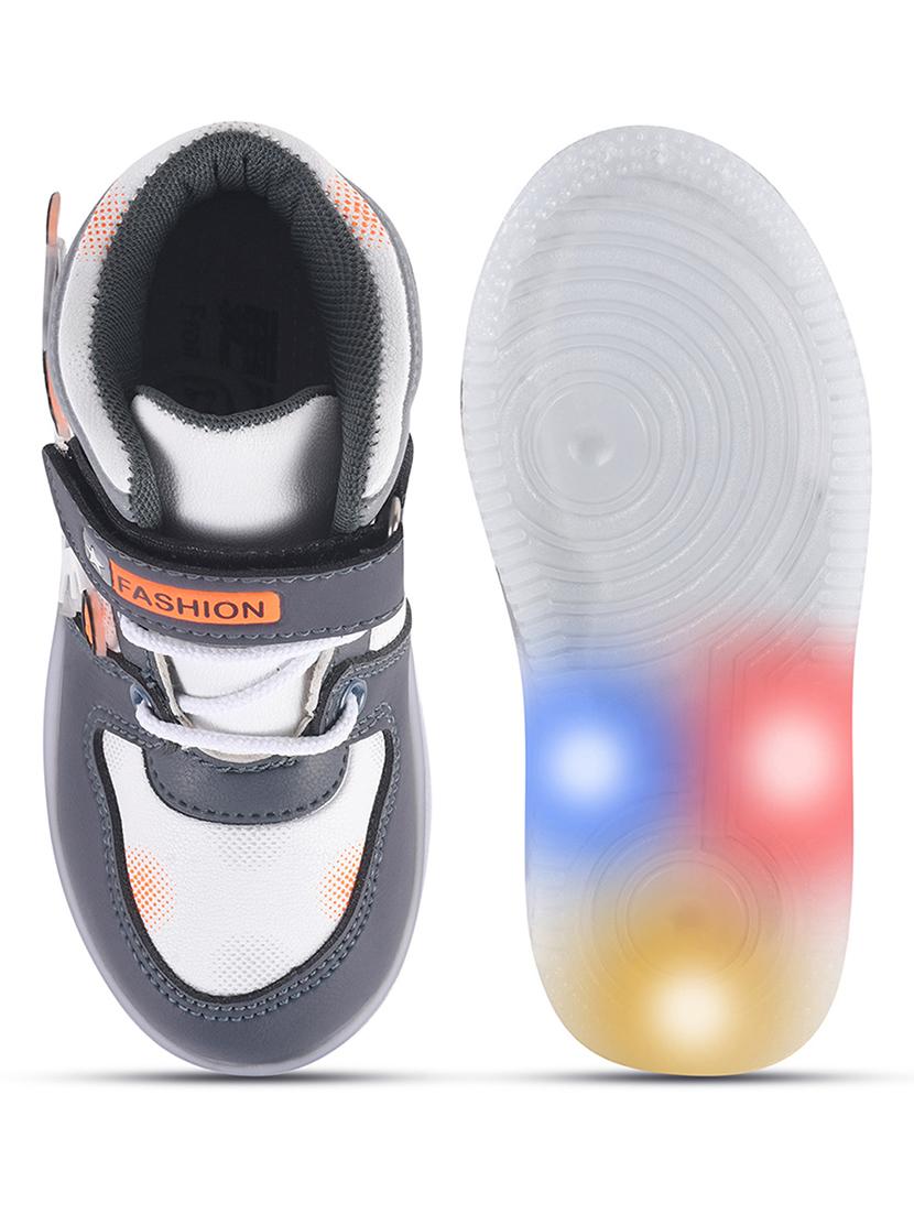 boys velcro led light-up sneaker - 21750919 - Standard Image - 5