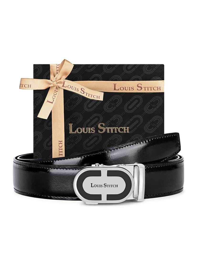 men black leather belt - 21761976 -  Standard Image - 5