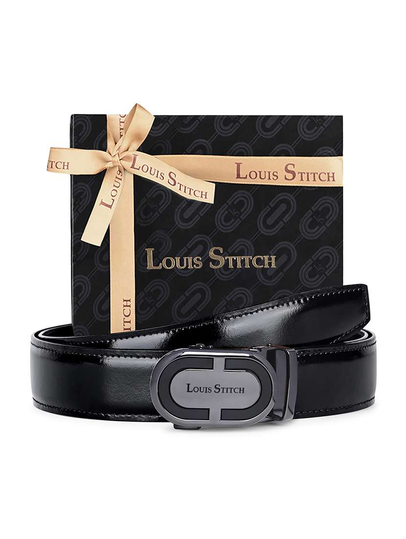 men black leather belt - 21761977 -  Standard Image - 5