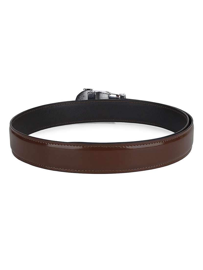 men brown leather belt - 21761982 -  Standard Image - 3