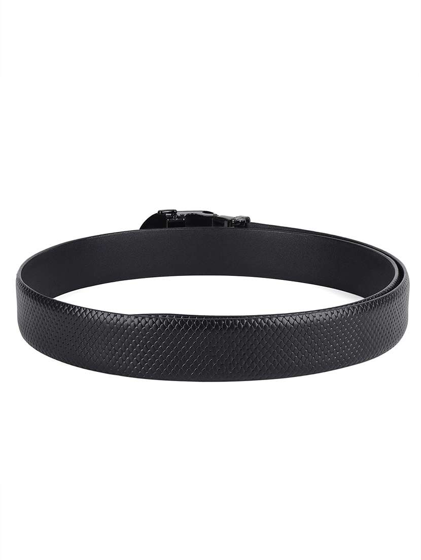men black leather belt - 21761995 -  Standard Image - 3