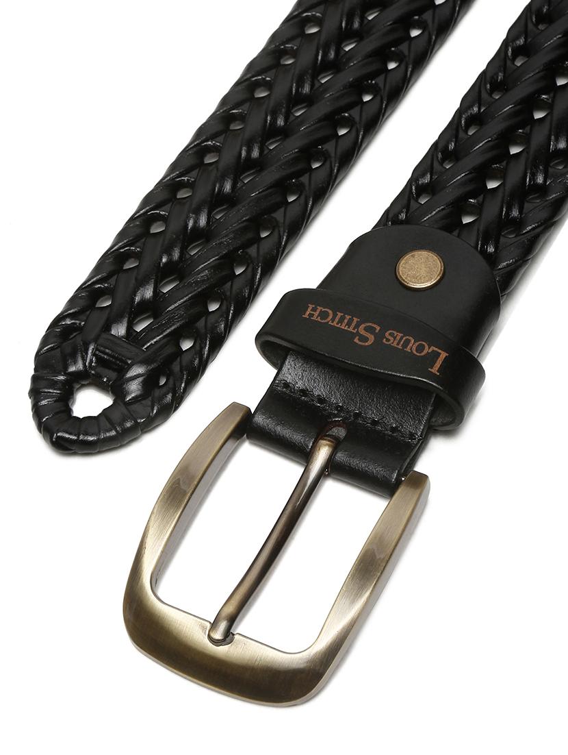 men textured pin buckle belt - 21761999 - Standard Image - 5