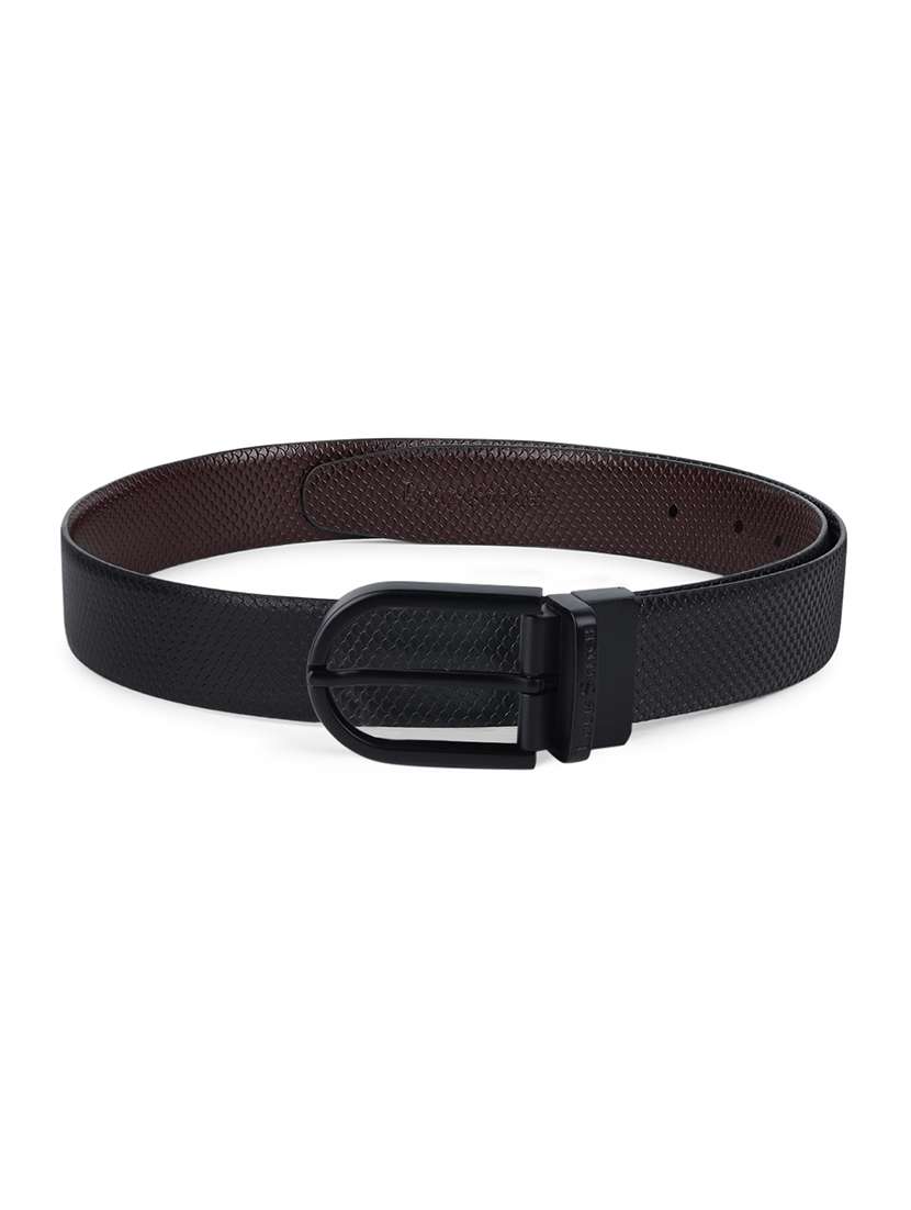 men pin buckle reversible leather belt - 21762112 - Standard Image - 3