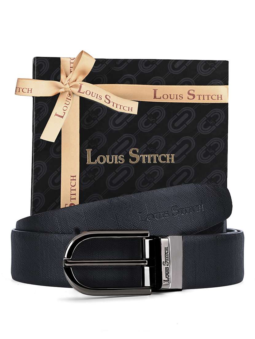 men pin buckle reversible leather belt - 21762121 -  Standard Image - 5