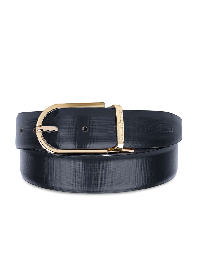 men pin buckle reversible leather belt - 21762134 - Standard Image - 3