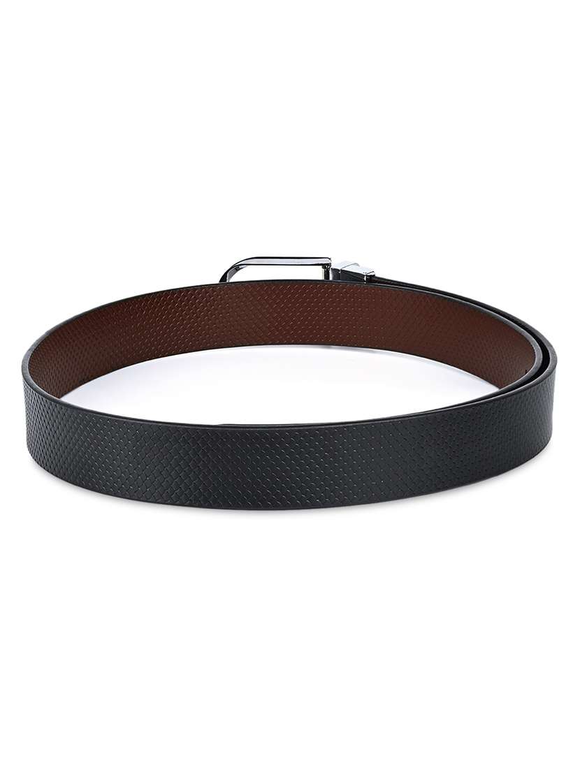 men textured pin buckle belt - 21762174 - Standard Image - 3