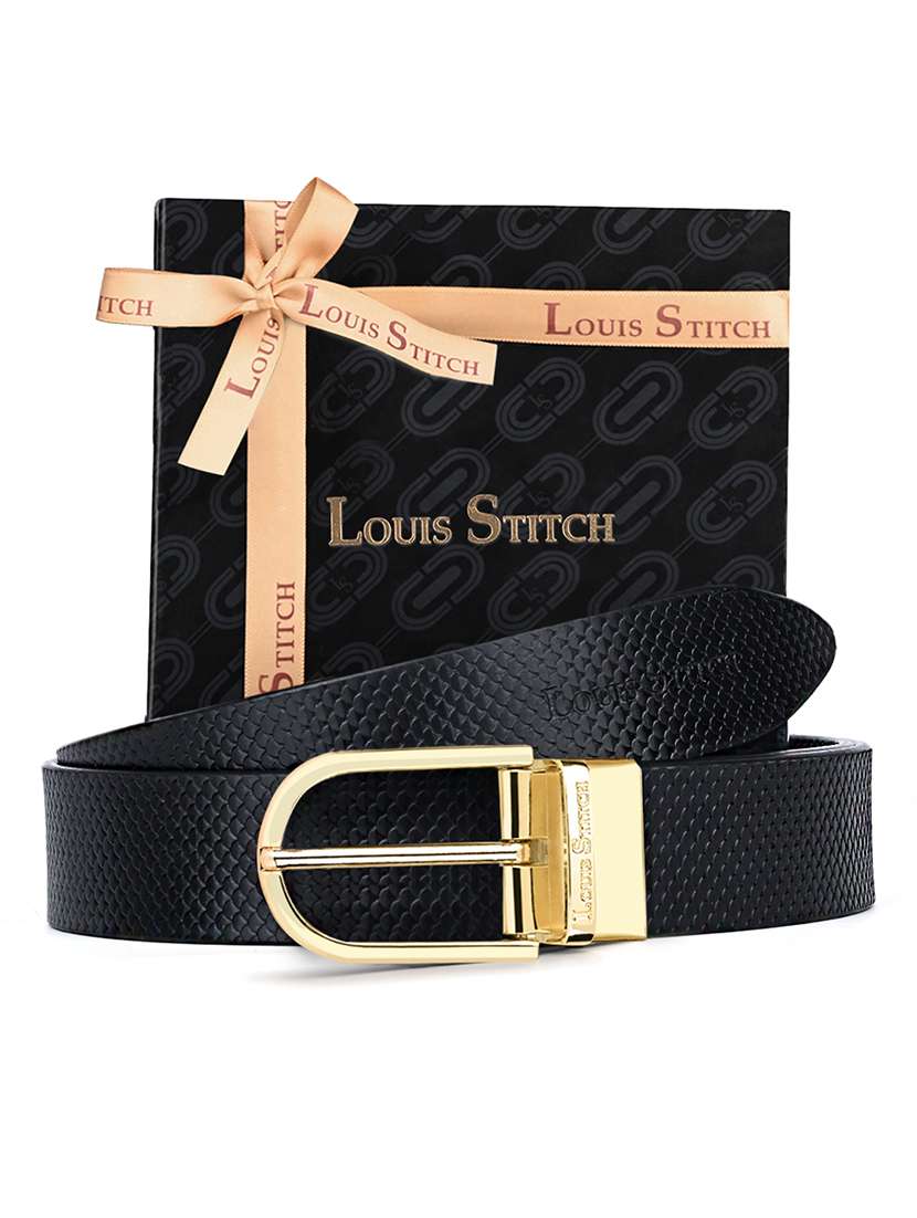 men textured pin buckle belt - 21762176 - Standard Image - 5