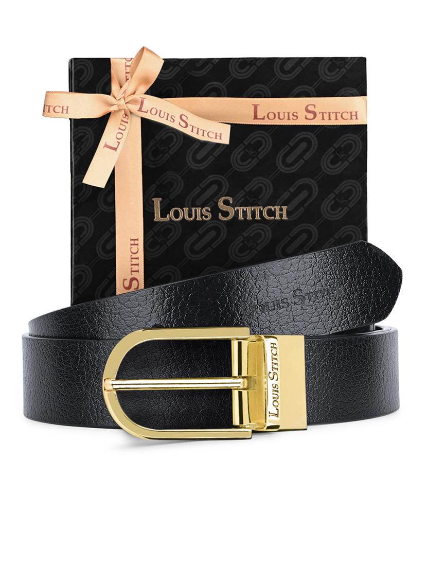 men pin buckle reversible leather belt - 21762194 - Standard Image - 5