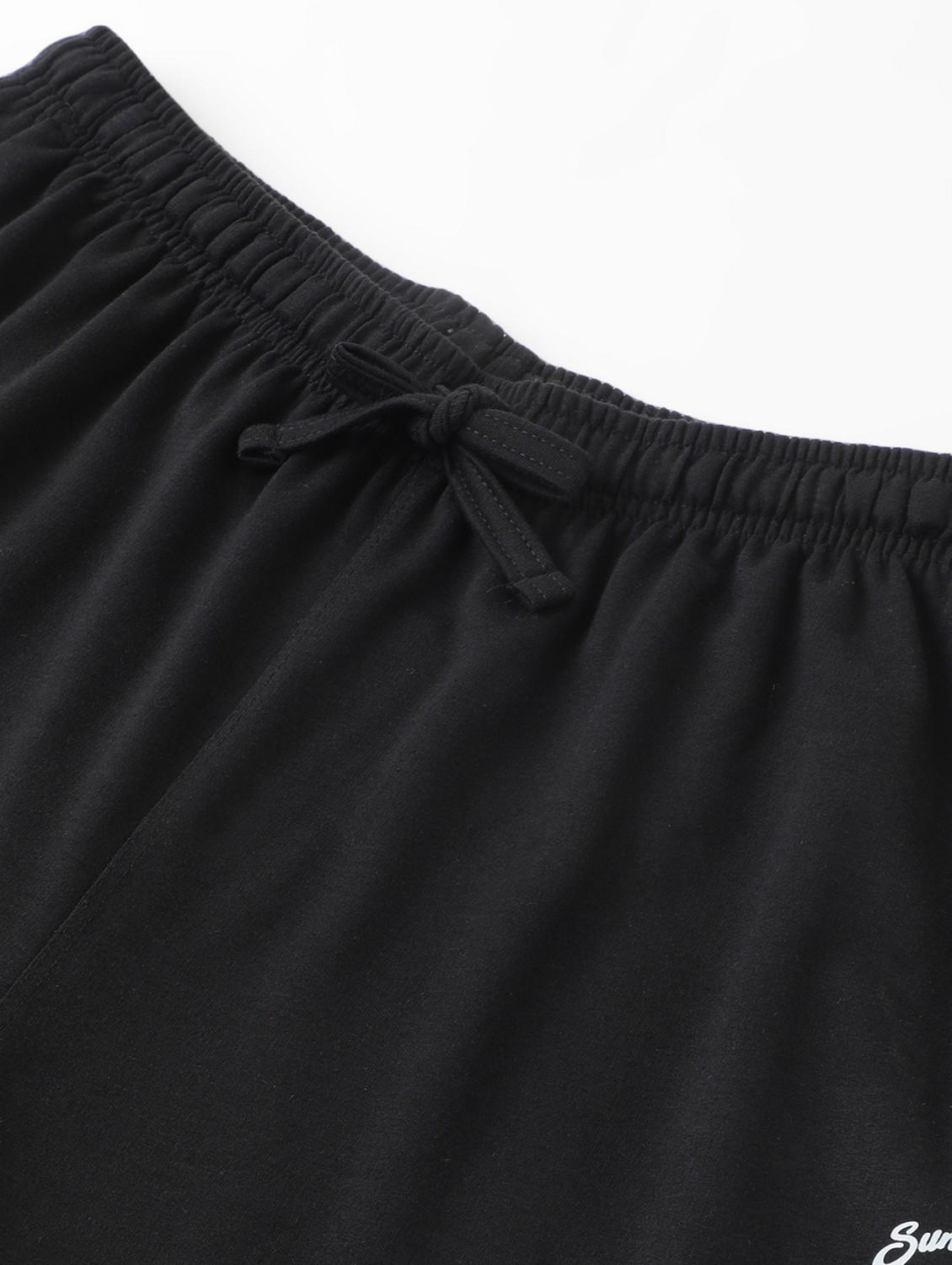 women plus size solid mid rise track pant - 21762239 - Standard Image - 5