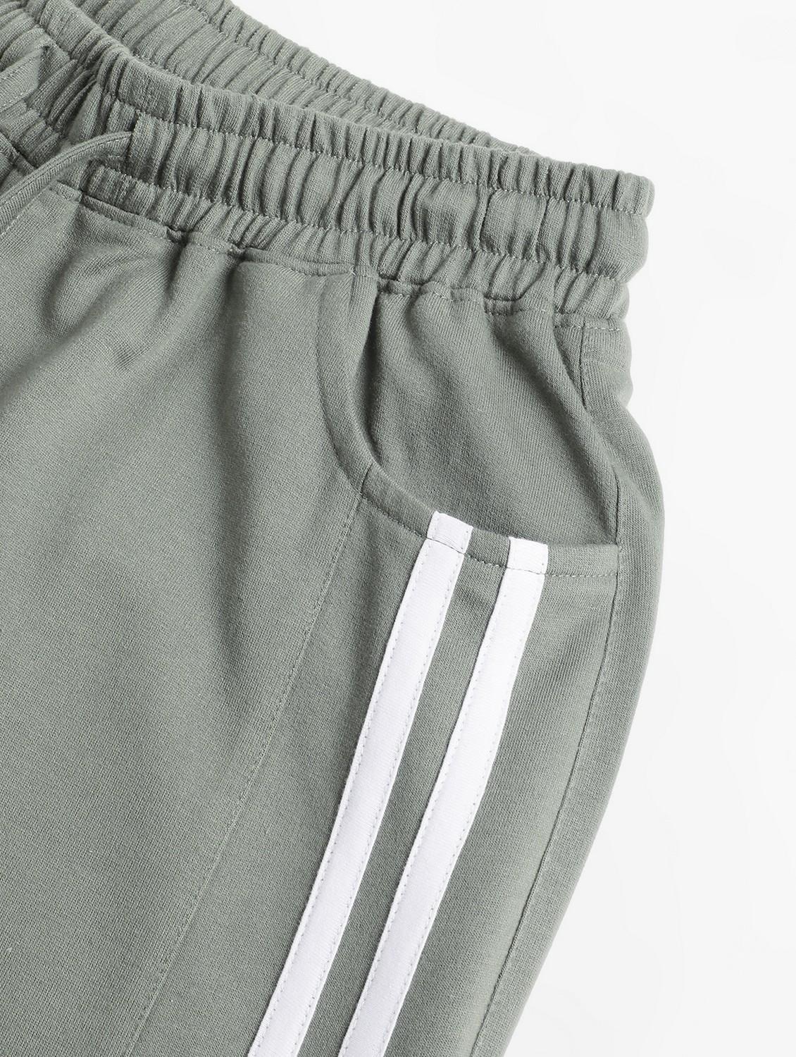 women tapered mid rise track pant - 21762267 - Standard Image - 3