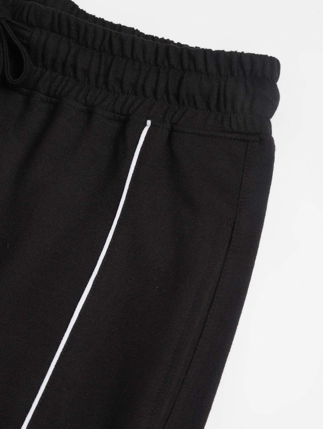 women solid mid rise track pant - 21762274 - Standard Image - 3