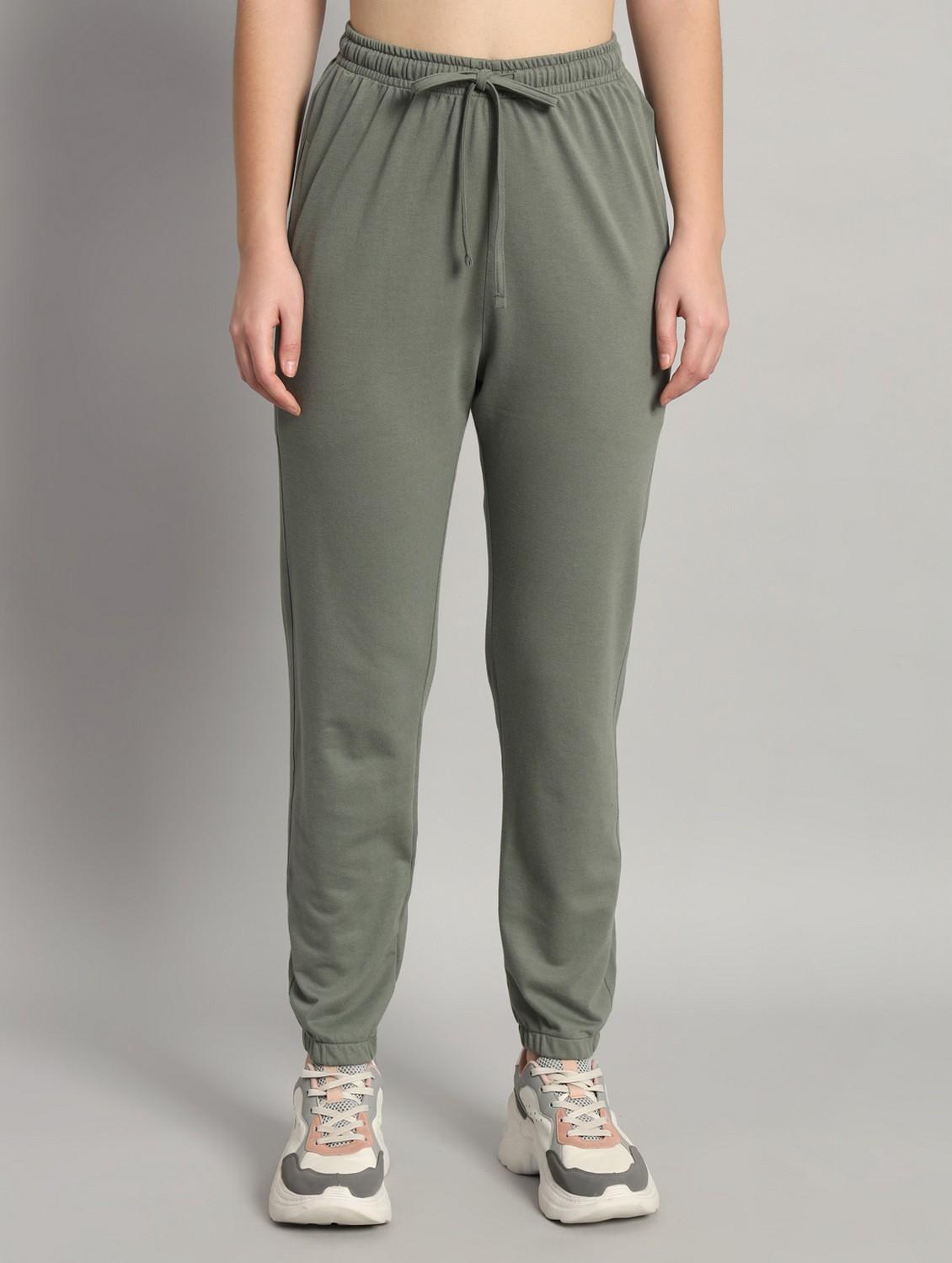 women solid mid rise jogger - 21762280 -  Zoom Image - 0