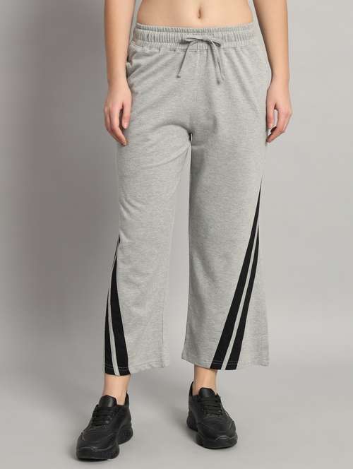 women tapered mid rise track pant - 21762307 -  Standard Image - 0