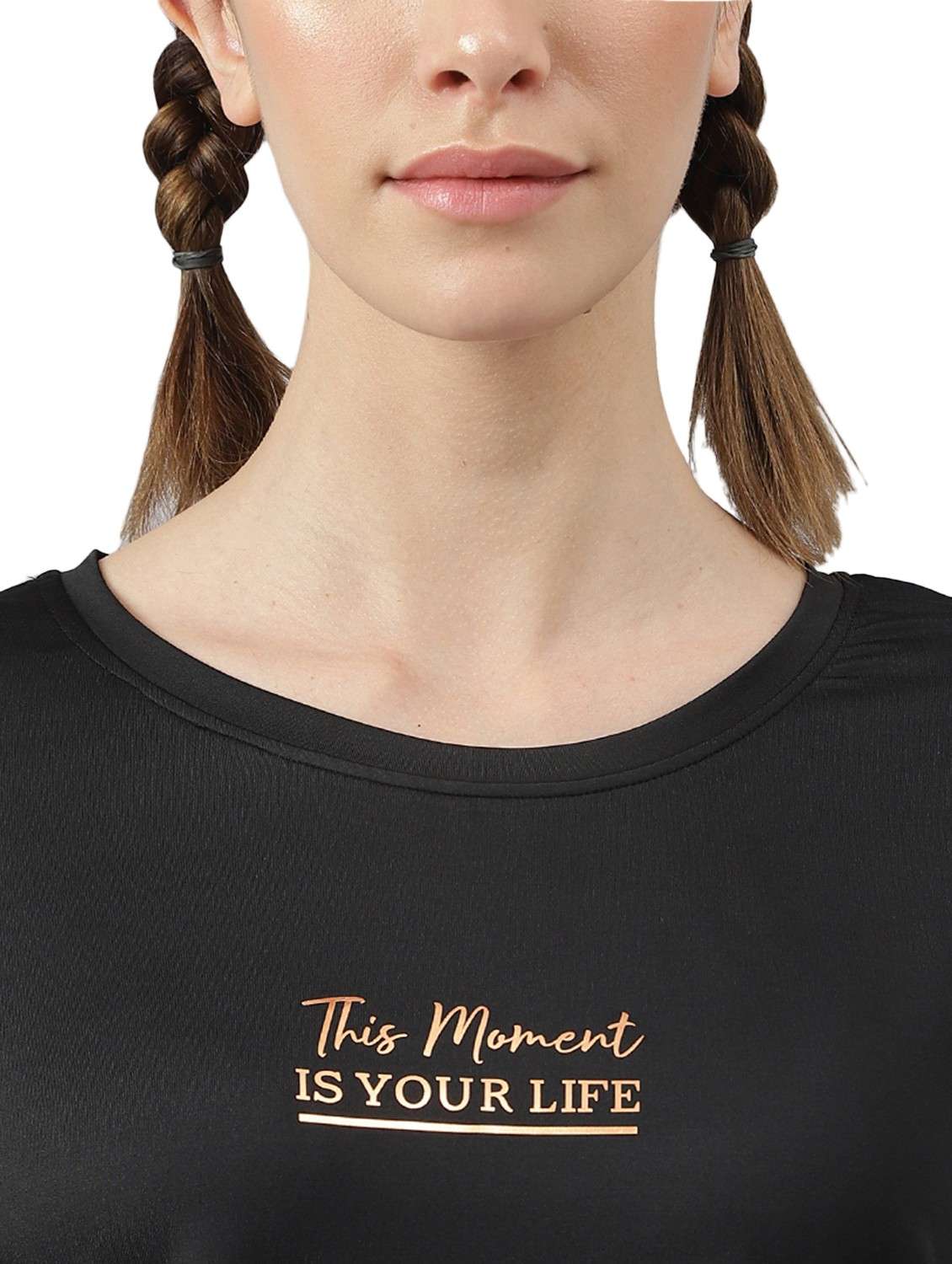 women printed dri-fit sports t-shirt - 21762370 -  Standard Image - 3