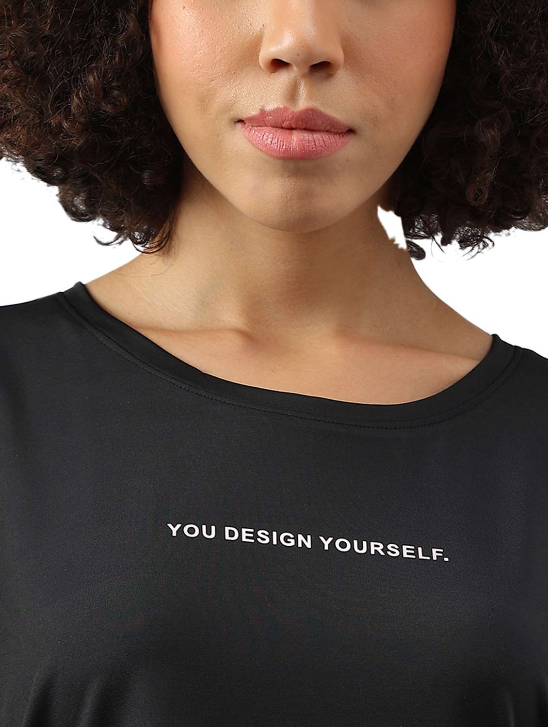 women printed dri-fit high low sports t-shirt - 21762373 -  Standard Image - 3