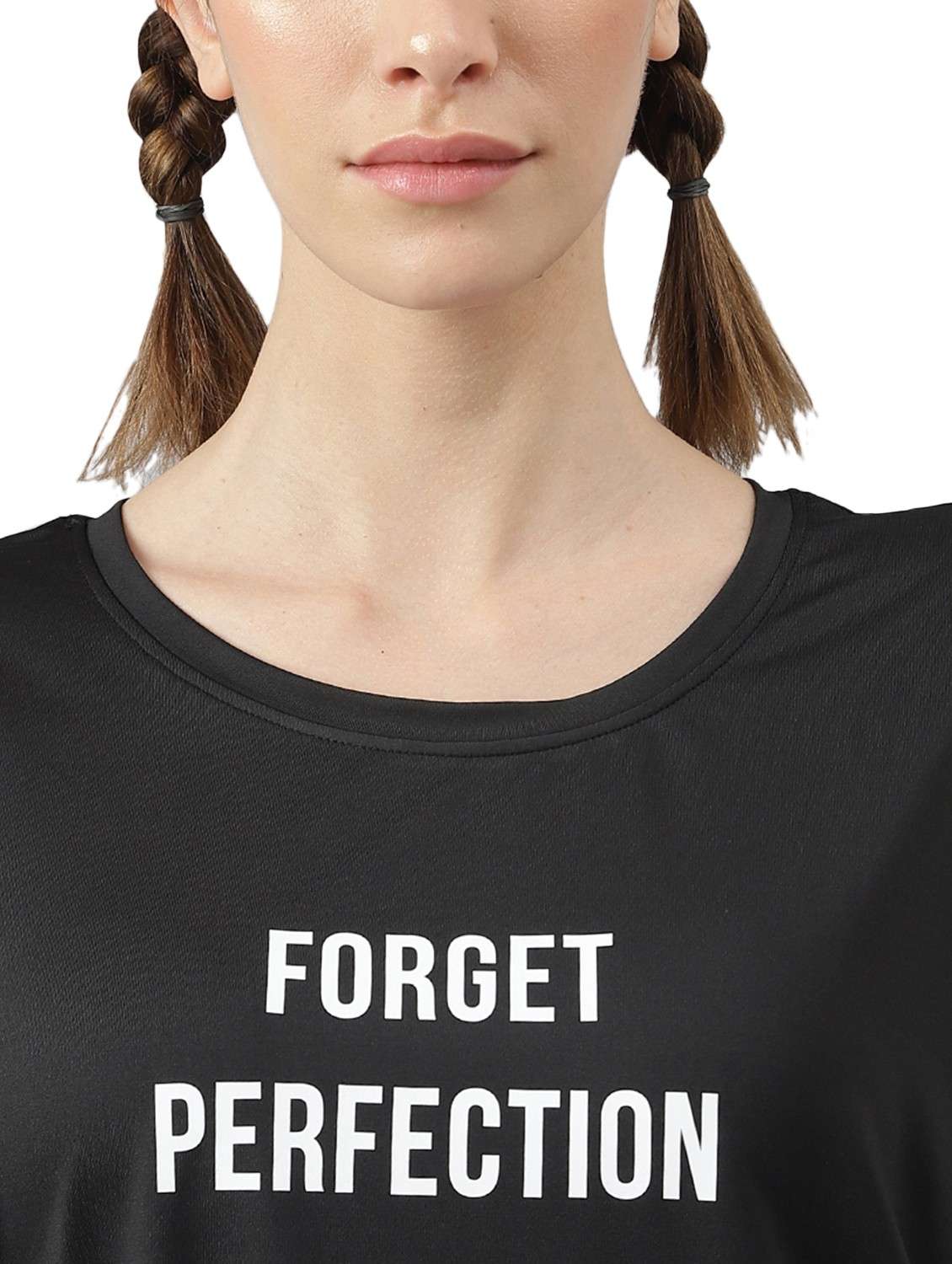 women printed dri-fit high low sports t-shirt - 21762380 -  Standard Image - 3