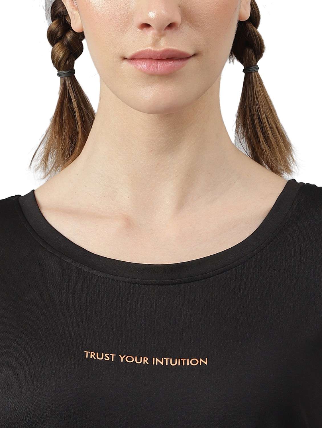 women printed dri-fit high low sports t-shirt - 21762404 -  Standard Image - 3