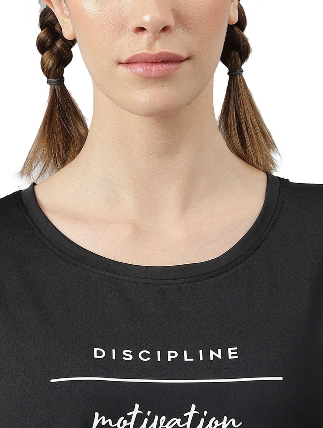 women printed dri-fit high low sports t-shirt - 21762413 -  Standard Image - 3