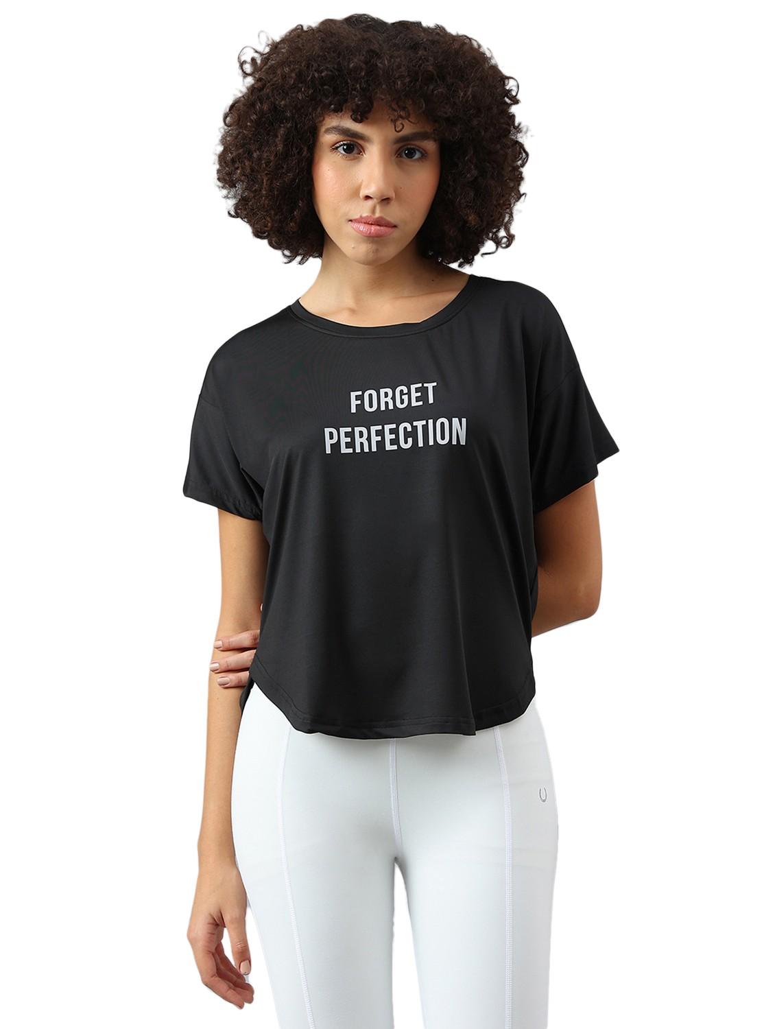 women printed dri-fit high low sports t-shirt - 21762414 - Zoom Image - 0