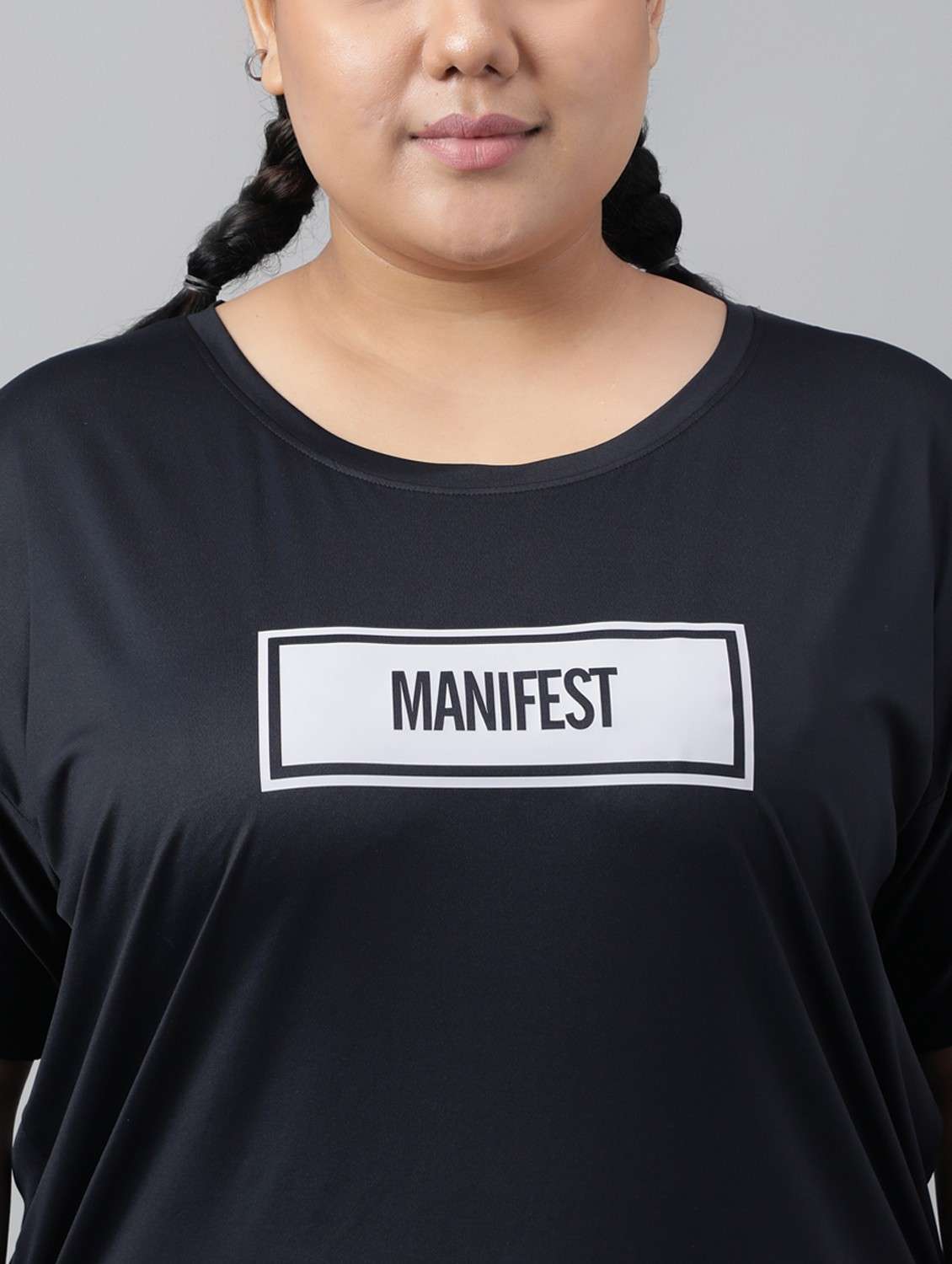 women plus size printed dri-fit sports t-shirt - 21762432 -  Standard Image - 3