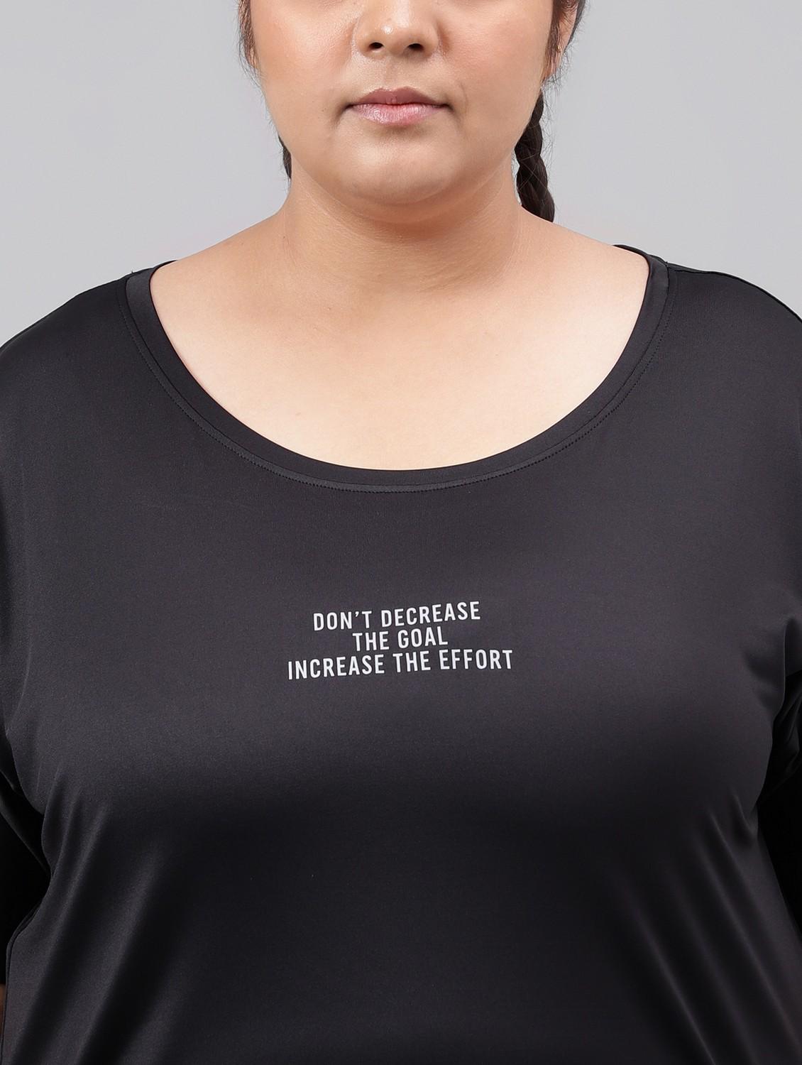 women plus size printed dri-fit sports t-shirt - 21762438 - Standard Image - 3