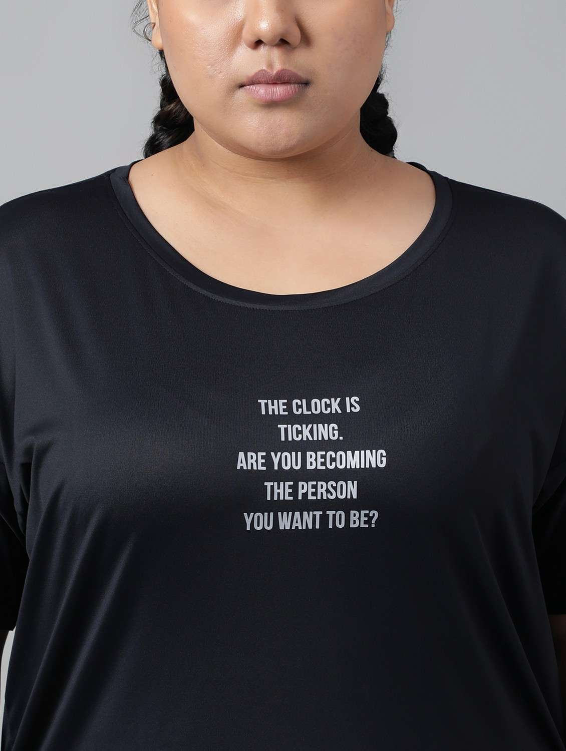 women plus size printed dri-fit sports t-shirt - 21762442 -  Standard Image - 3