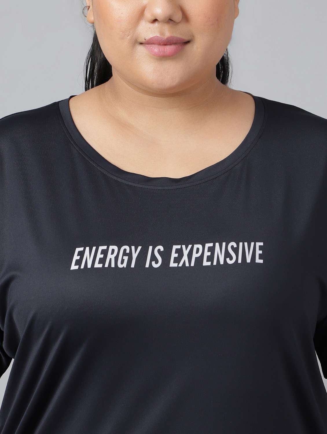women plus size printed dri-fit sports t-shirt - 21762450 -  Standard Image - 5