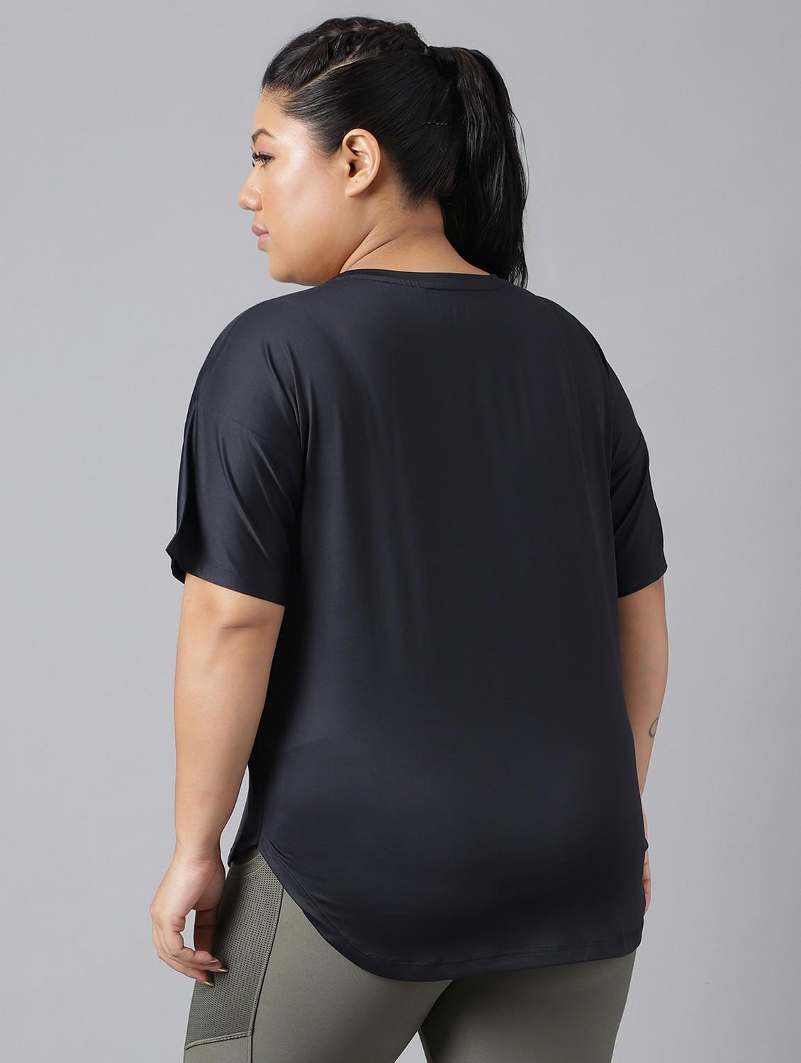 women plus size printed dri-fit sports t-shirt - 21762454 - Standard Image - 3