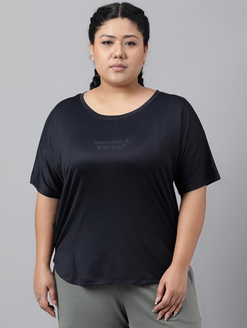 women plus size printed dri-fit sports t-shirt - 21762462 -  Standard Image - 0