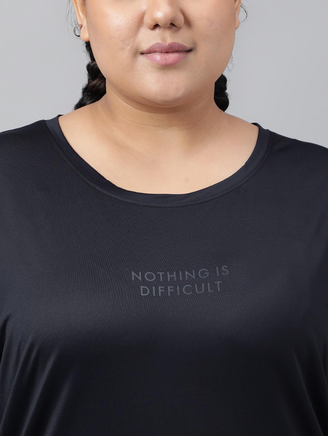 women plus size printed dri-fit sports t-shirt - 21762462 - Standard Image - 5