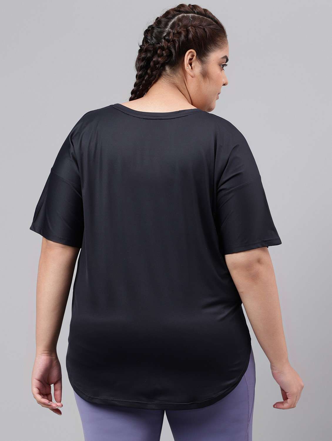 women plus size printed dri-fit sports t-shirt - 21762463 -  Standard Image - 3