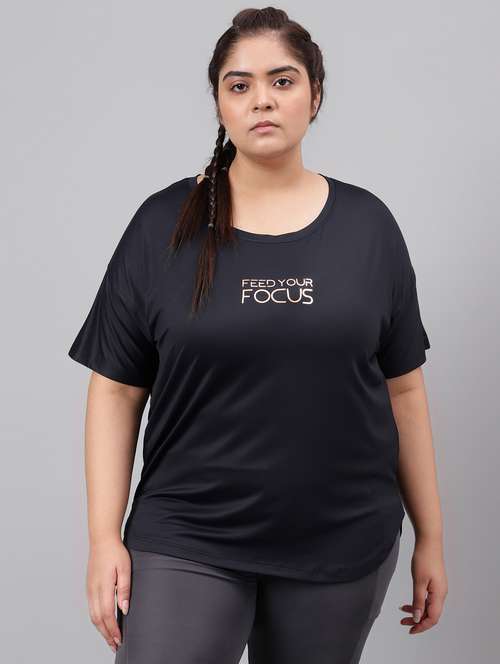 women plus size printed dri-fit sports t-shirt - 21762465 -  Standard Image - 0