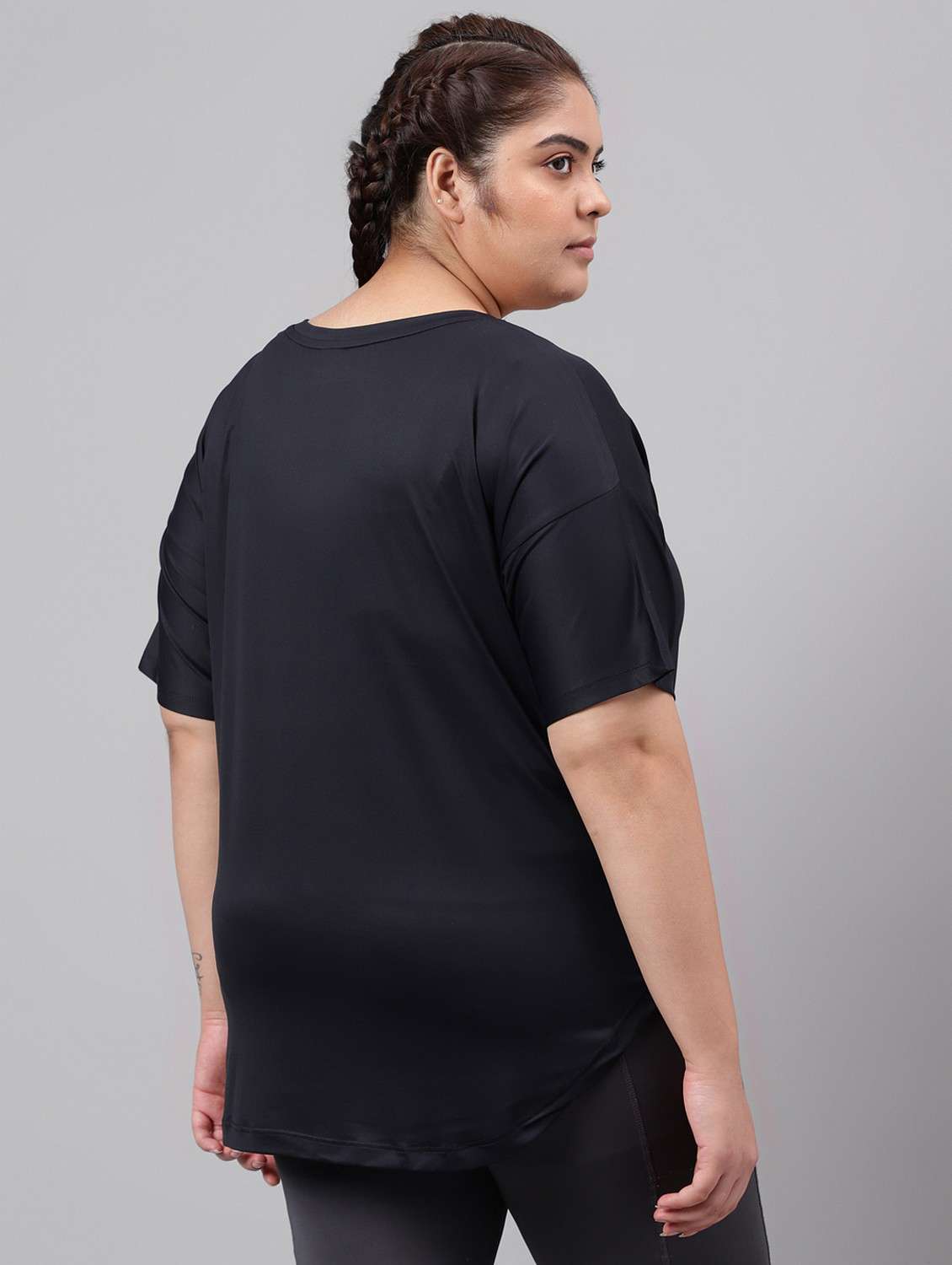 women plus size printed dri-fit sports t-shirt - 21762465 -  Standard Image - 3