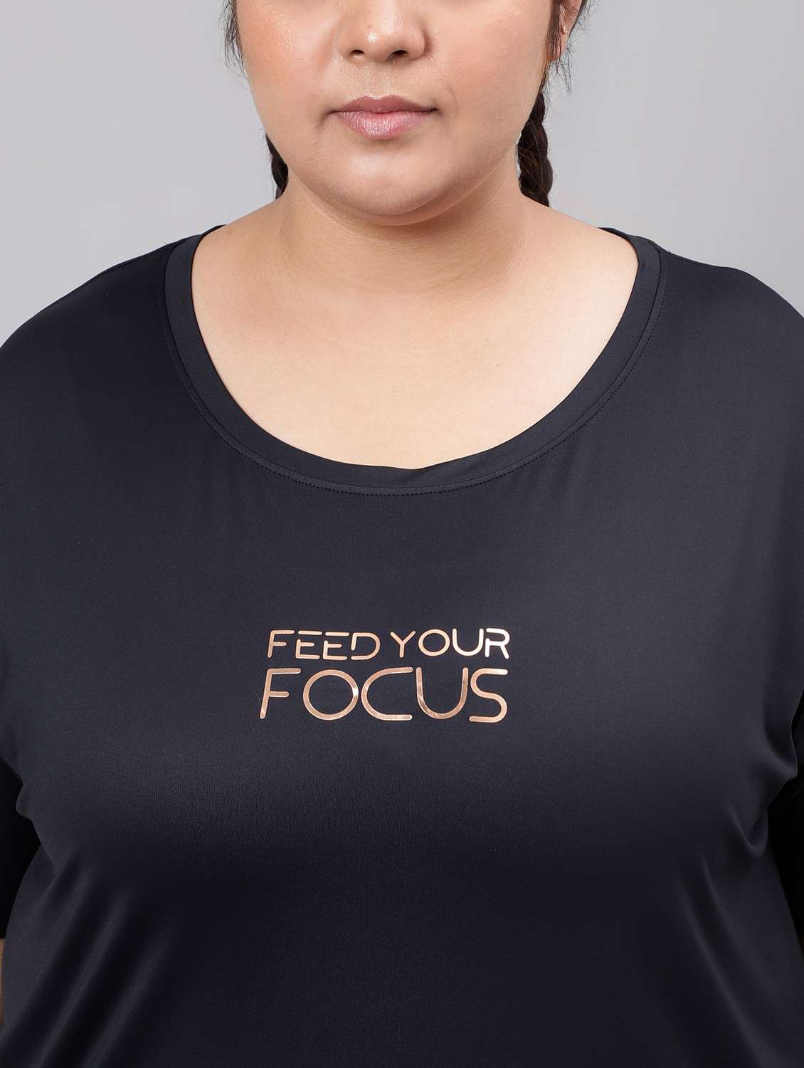 women plus size printed dri-fit sports t-shirt - 21762465 -  Standard Image - 5