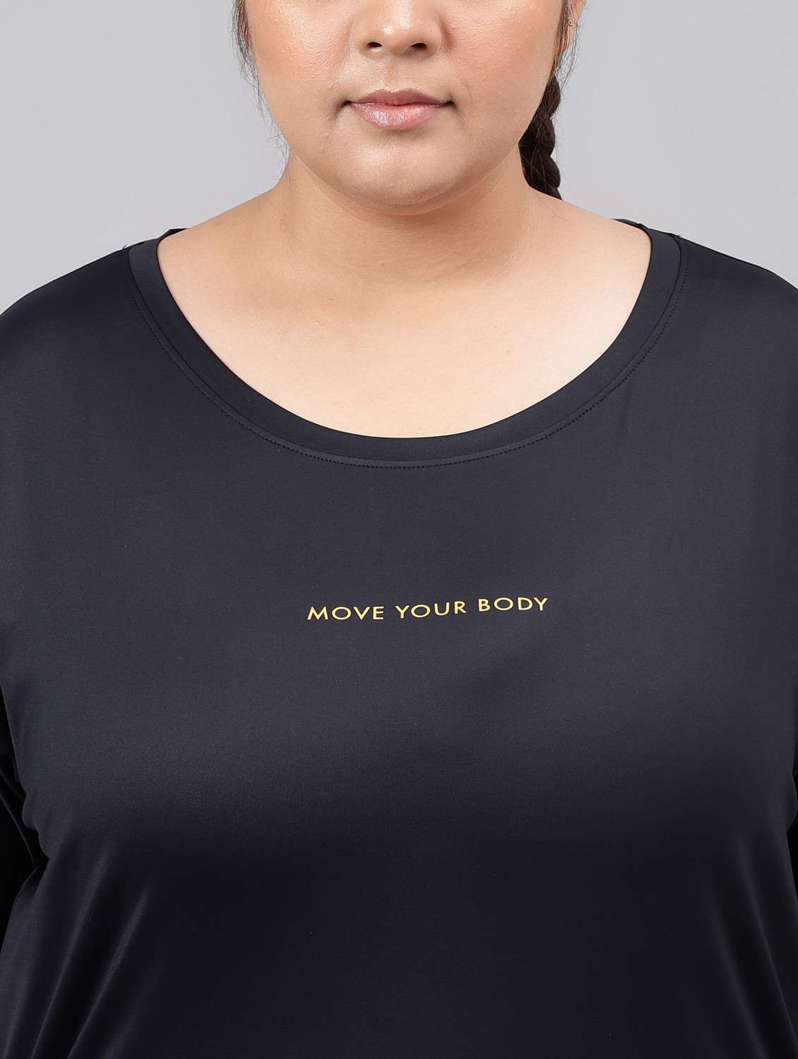 women plus size printed dri-fit sports t-shirt - 21762476 -  Standard Image - 5