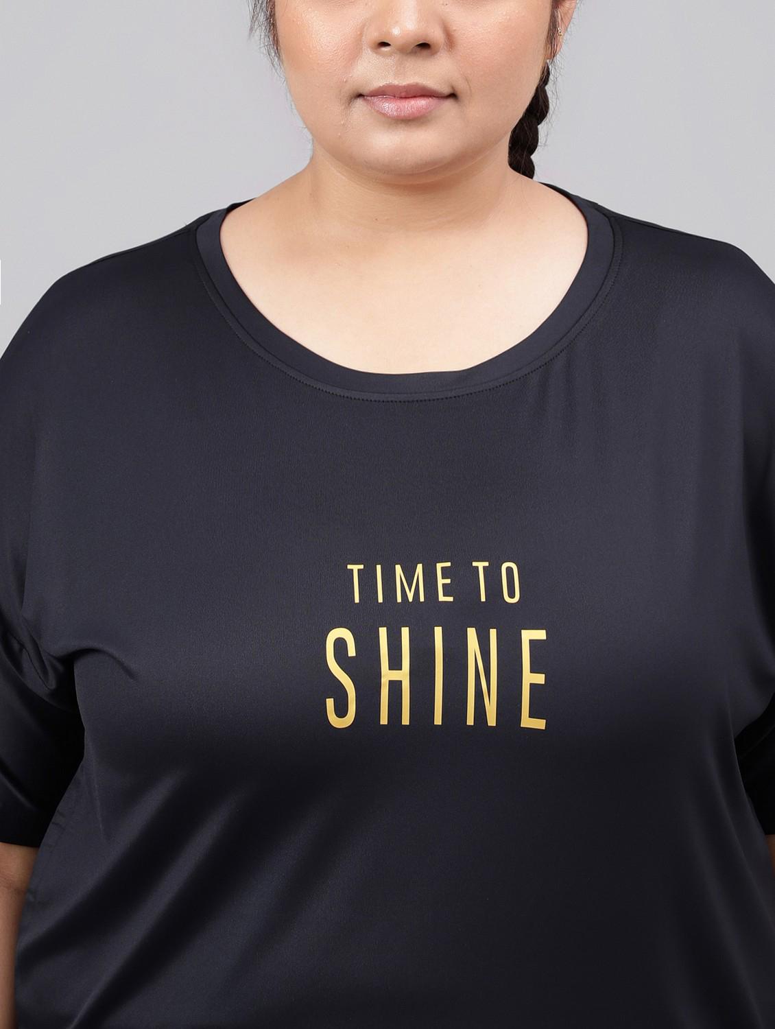 women plus size printed dri-fit sports t-shirt - 21762477 - Standard Image - 5