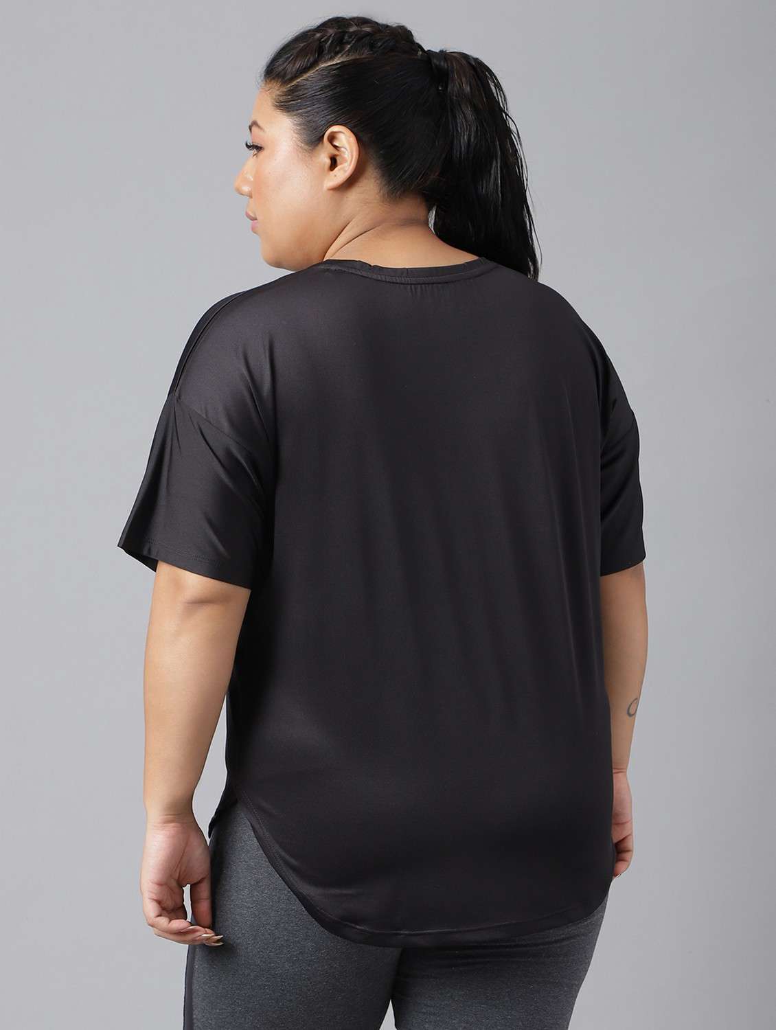 women plus size printed dri-fit sports t-shirt - 21762478 -  Standard Image - 3