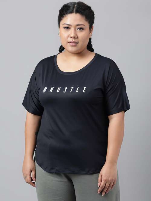 women plus size printed dri-fit sports t-shirt - 21762483 -  Standard Image - 0