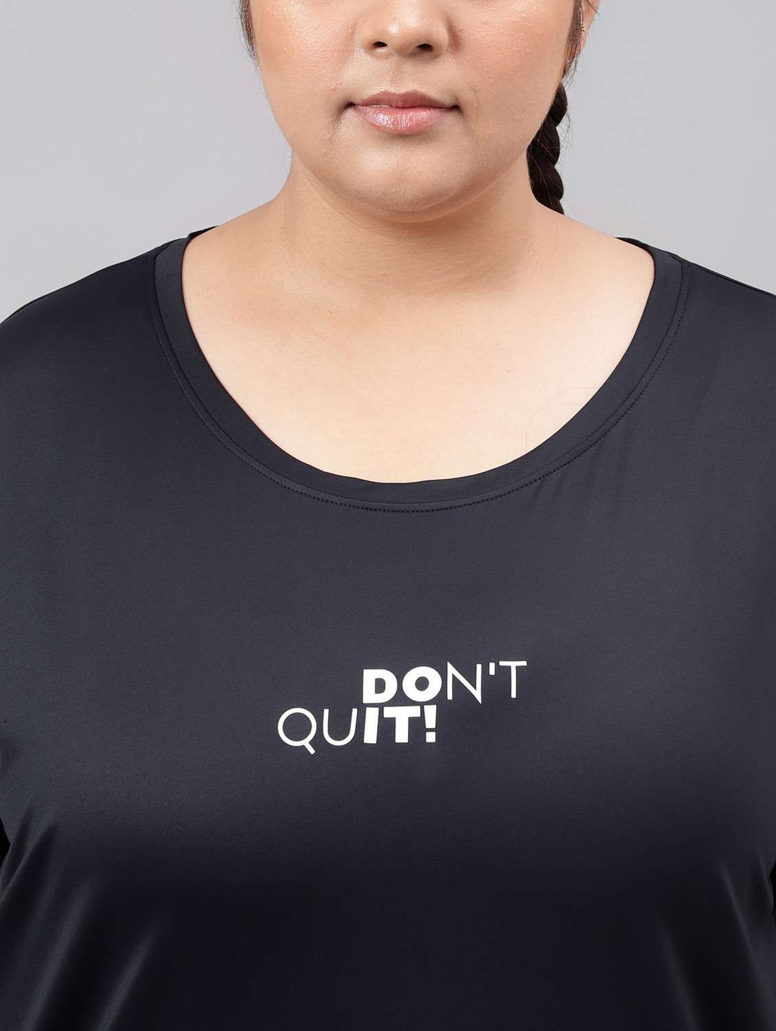 women plus size printed dri-fit sports t-shirt - 21762486 -  Standard Image - 5