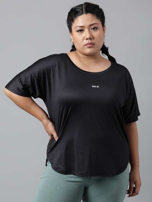 women plus size printed dri-fit sports t-shirt - 21762492 -  Standard Image - 0