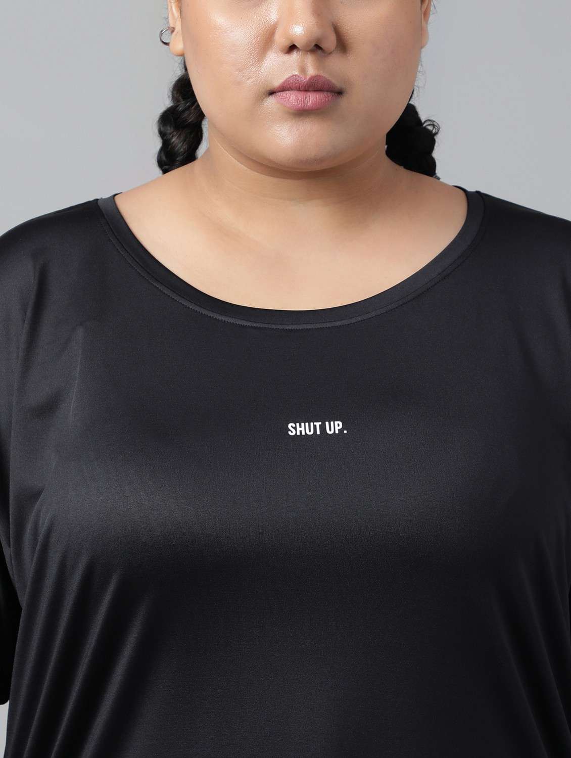 women plus size printed dri-fit sports t-shirt - 21762492 -  Standard Image - 5