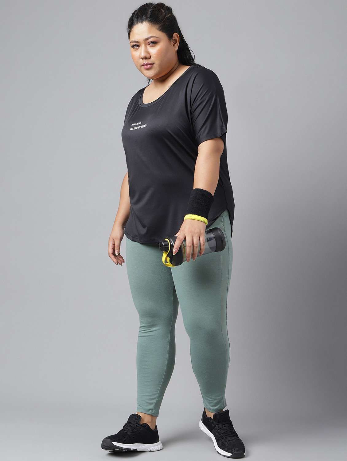 women plus size printed dri-fit sports t-shirt - 21762501 -  Standard Image - 5