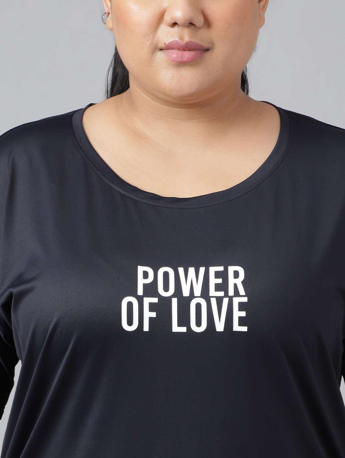women plus size printed dri-fit sports t-shirt - 21762505 -  Standard Image - 5