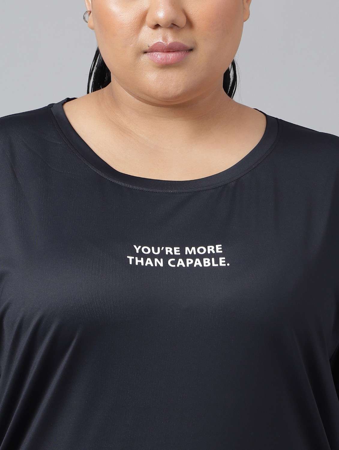 women plus size printed dri-fit sports t-shirt - 21762506 -  Standard Image - 5