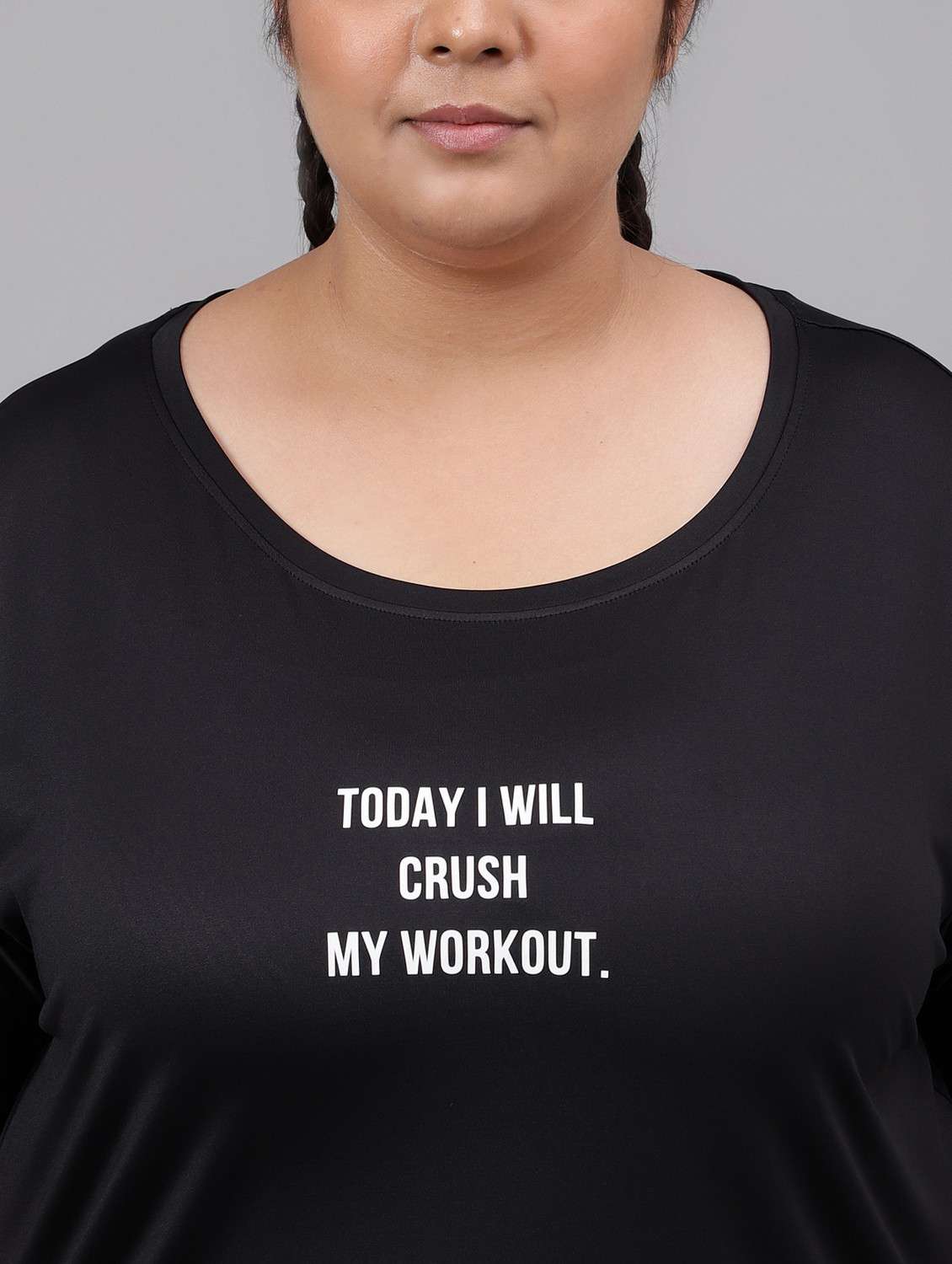 women plus size printed dri-fit sports t-shirt - 21762507 -  Standard Image - 5