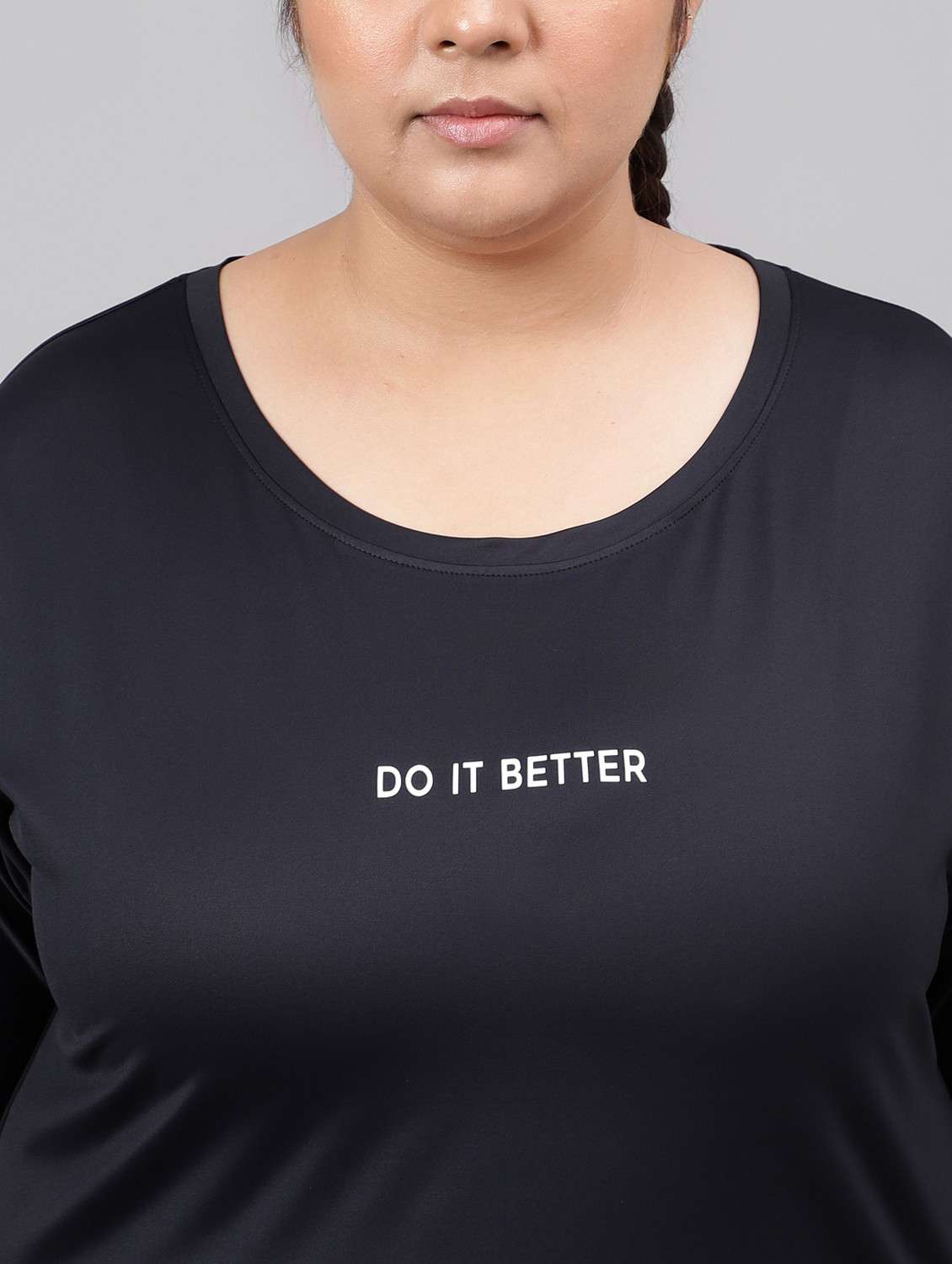 women plus size printed dri-fit sports t-shirt - 21762527 -  Standard Image - 5