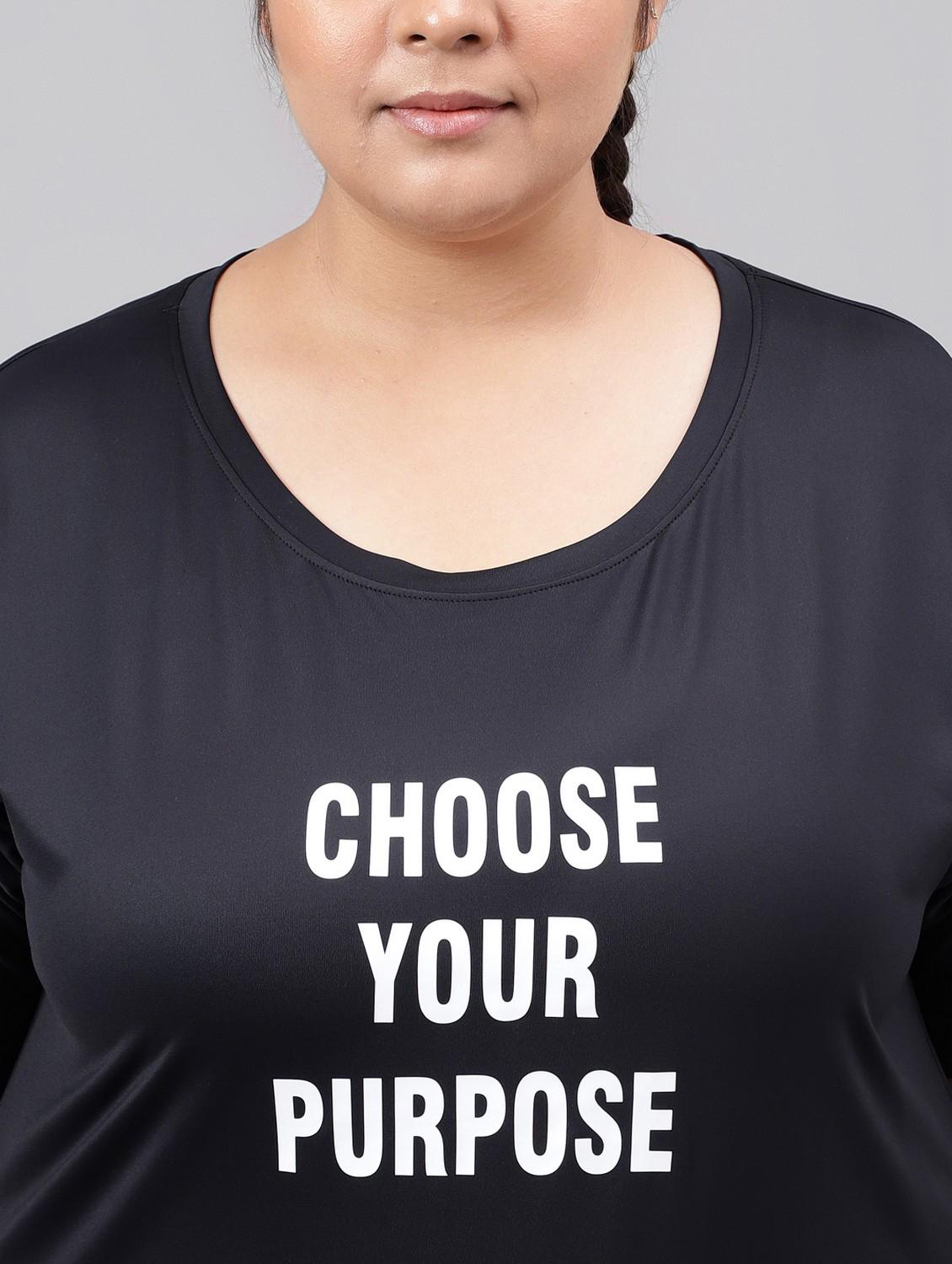 women plus size printed dri-fit sports t-shirt - 21762531 - Standard Image - 5